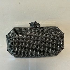 Adrienne clutch with strap